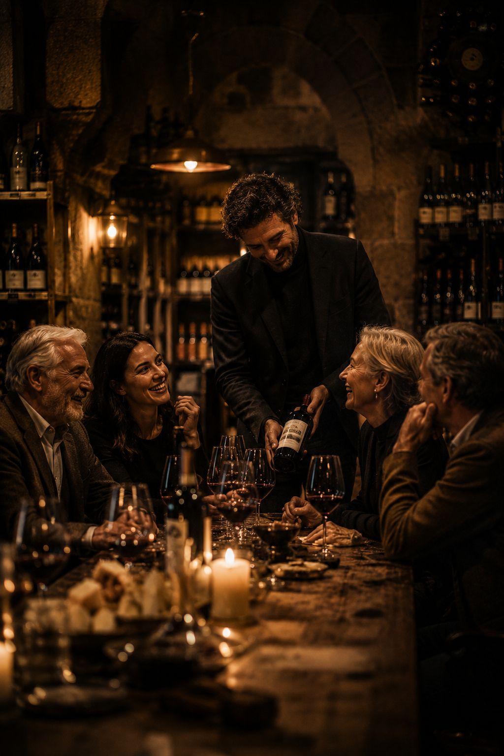 The chef at the pass, the signature room shot