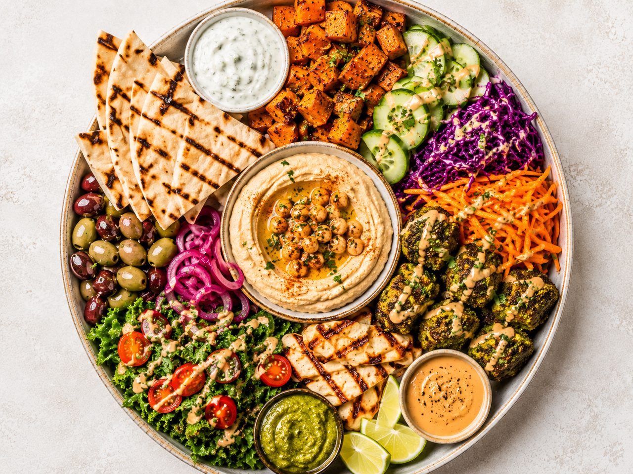 A generous share platter for two.